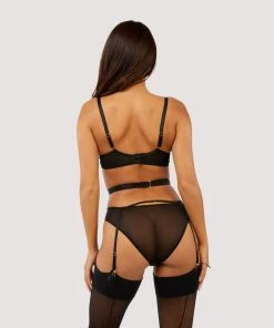 Wolf & Whistle Kennedy Black Wired Cut Out Basque 11 Wolf & Whistle Kennedy Black Wired Cut Out Basque