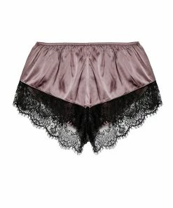 Wolf & Whistle Nightwear Alaia Mink Caged Cami Pyjama Top & Shorts