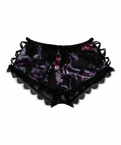 Wolf & Whistle Nightwear Frankie Devore Tie Cami And Short Set