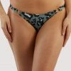 Wolf & Whistle Khaki Eco Leopard Brazillian Brief Swimwear