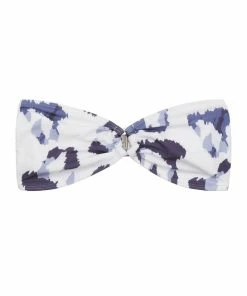 Wolf & Whistle Blue Eco Leopard Bandeau Swimwear 15 Wolf & Whistle Blue Eco Leopard Bandeau Swimwear