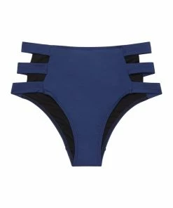 Wolf & Whistle Eco Jessica Bikini Brief Blue Swimwear
