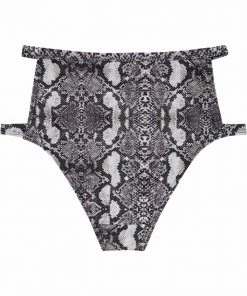 Wolf & Whistle Eco Snakeskin Chain High Waist Brief