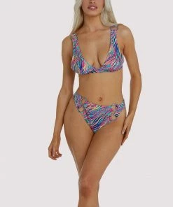 Wolf & Whistle Emery High Waist Bikini Brief Swimwear