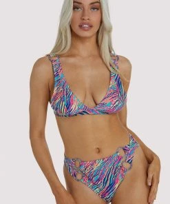 Wolf & Whistle Swimwear Emery Triangle Bikini Top