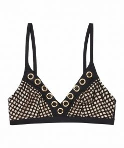 Wolf & Whistle Swimwear Eyelet Triangle Top B - F Cups