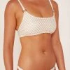 Wolf & Whistle Gold Fishnet Brazilian Brief