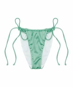 Wolf & Whistle High Shine Tie Side Brief Mint
