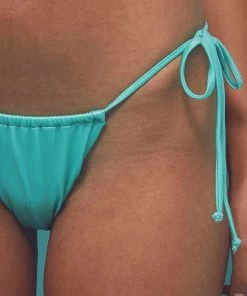 Wolf & Whistle High Shine Tie Side Brief Mint 9 Wolf & Whistle High Shine Tie Side Brief Mint