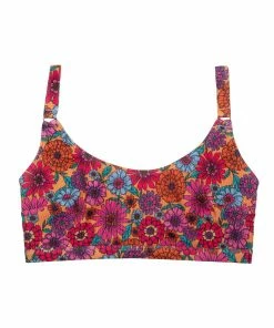 Wolf & Whistle Scarlett Floral Fuller Bust Crop Bikini Top 13 Wolf & Whistle Scarlett Floral Fuller Bust Crop Bikini Top